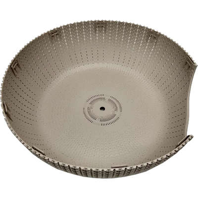 Cama Curver Puff Cozy Pet com Almofada Knit Curver Sandy