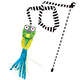 Brinquedo Fatcat Varinha Worm Wand Verde para Gatos - Verde