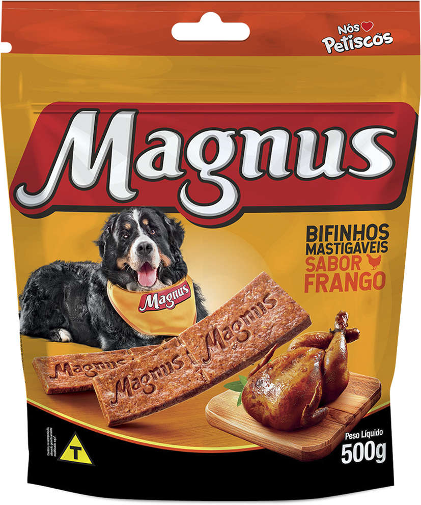 Bifinho Magnus para Cães Adultos Sabor Frango - 500g