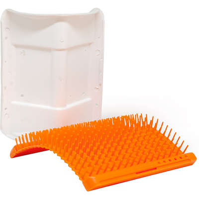 Escova Massageadora Truqys Pet - Laranja
