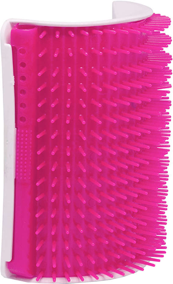 Escova Massageadora Truqys Pet Coçadinha - Rosa