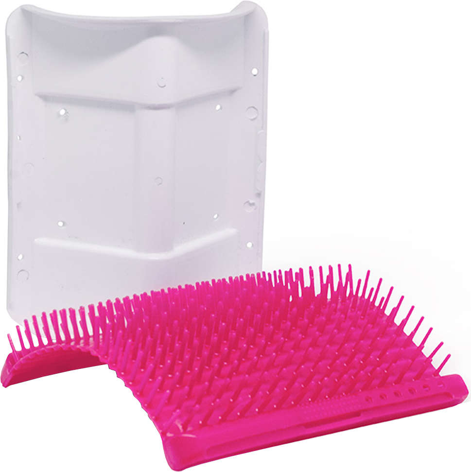 Escova Massageadora Truqys Pet Coçadinha - Rosa