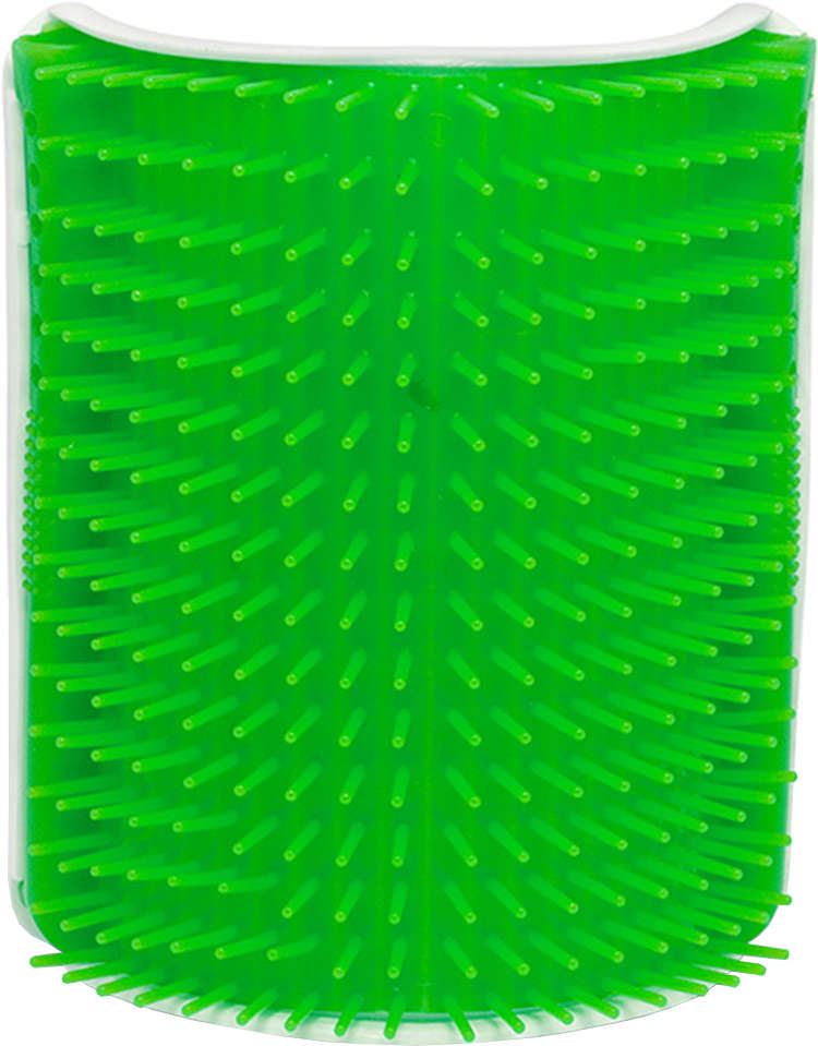 Escova Massageadora Truqys Pet Coçadinha - Verde-Limão