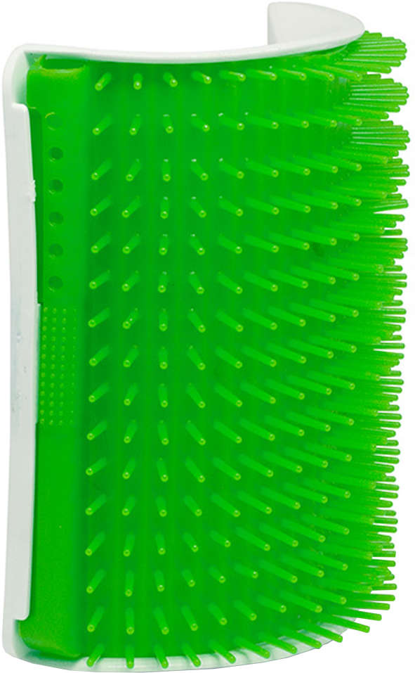 Escova Massageadora Truqys Pet Coçadinha - Verde-Limão