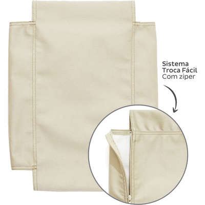 Refil Cama Gatton Catbed Suede Marfim para Gatos
