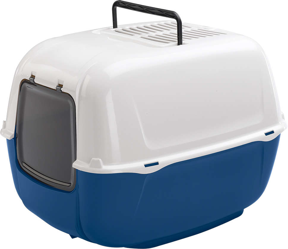 Sanitário Ferplast Prima Azul para Gatos - Azul