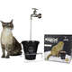 Bebedouro Fonte CatMyPet Torneira MagiCat Black com Suporte