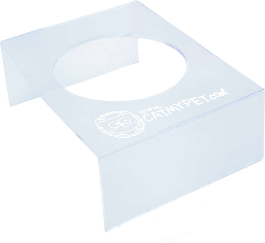 Suporte para Bebedouro Fonte CatMyPet Torneira MagiCat - Transparente