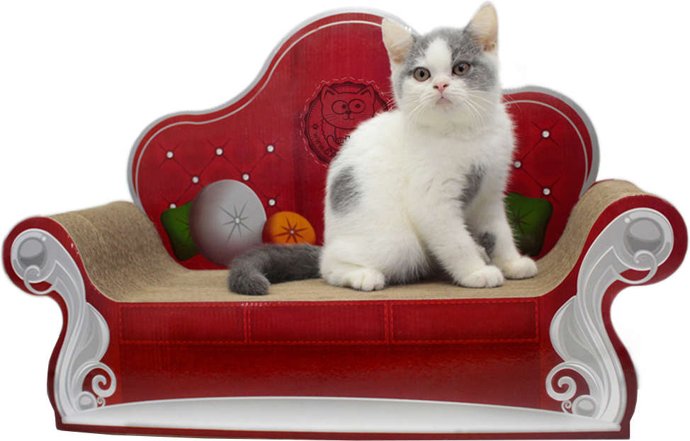 Arranhador CatMyPet Sofá - Vermelho