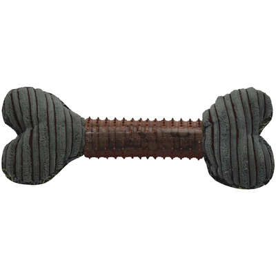 Brinquedo Chalesco Pelúcia Rubber Bone Plus para Cães - Tam. Único