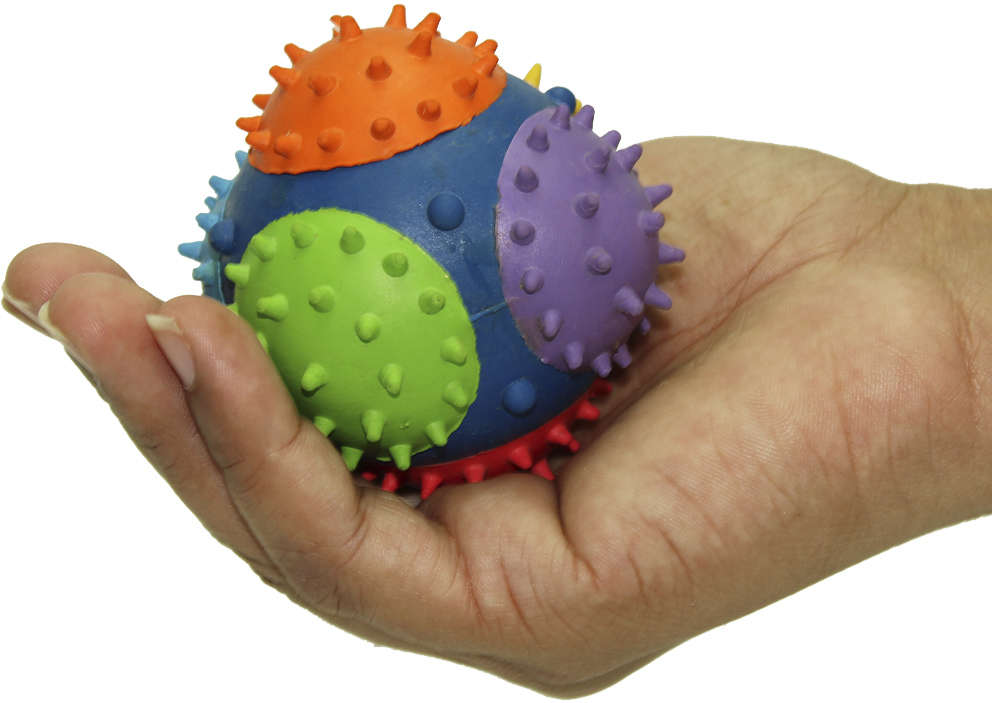Brinquedo para Cães Bola Moderna com Espinhos - Tam. Único