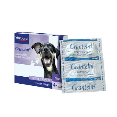 Antiparasitário Virbac Grantelm para Cães