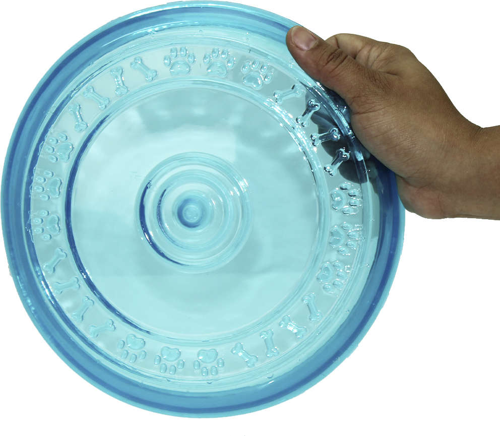 Brinquedo Chalesco Frisbee Totóys Disco Flex Sabor Frango - Cores Variadas
