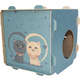 Toquinha 2G Acessórios Pet Cubo - Azul