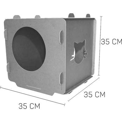 Toquinha 2G Acessórios Pet Cubo - Azul