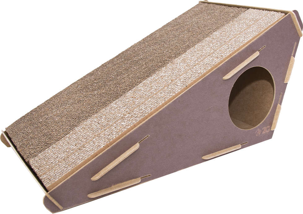 Brinquedo Arranhador 2G Acessórios Pet Rampa Roxo - Tam. Único