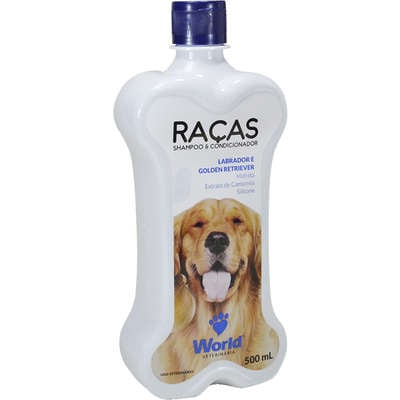 Ung dame trekant dagsorden Shampoo e Condicionador World Veterinária Raças Labrador e Golden Retriever  | Petlove