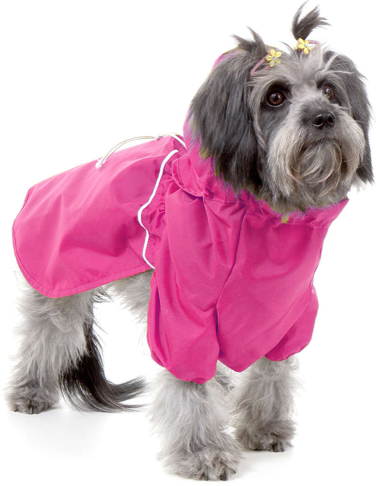 Capa de Chuva Bichinho Chic Premium Rosa - Tam. 06