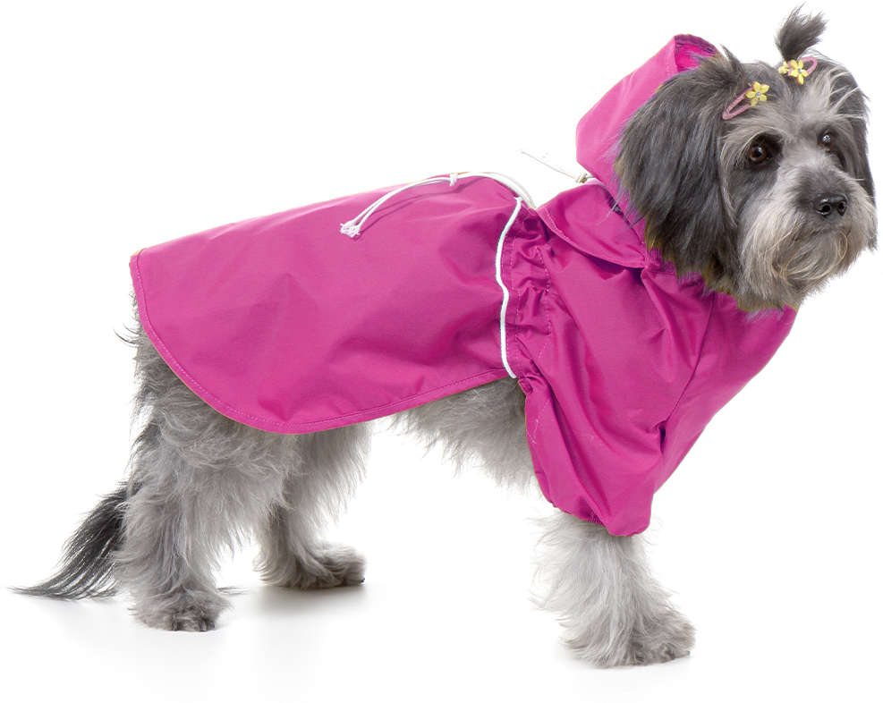 Capa de Chuva Bichinho Chic Premium Rosa - Tam. 06