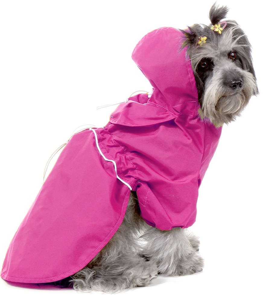 Capa de Chuva Bichinho Chic Premium Rosa - Tam. 06