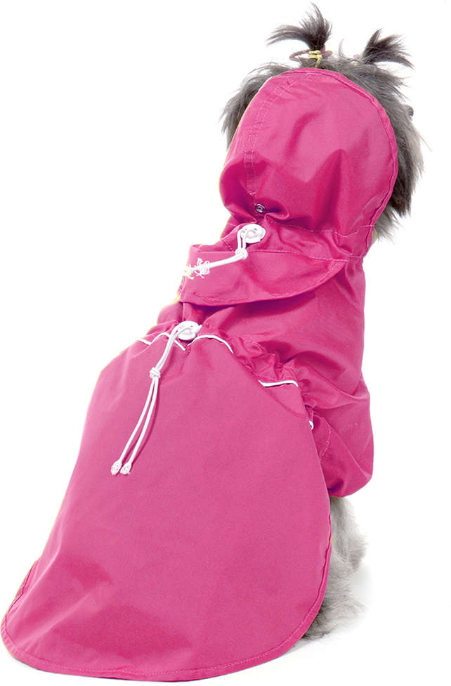Capa de Chuva Bichinho Chic Premium Rosa - Tam. 06