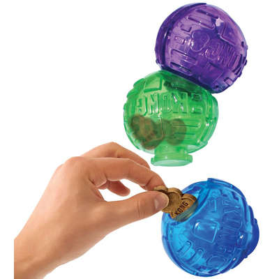 Brinquedo Kong Bola Lock-it Colorida