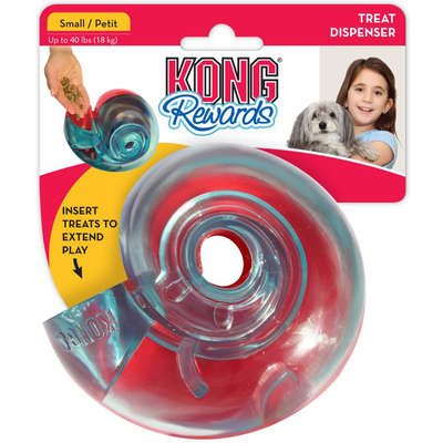 Brinquedo Kong Rewards Shell Azul e Vermelho - Tam. P