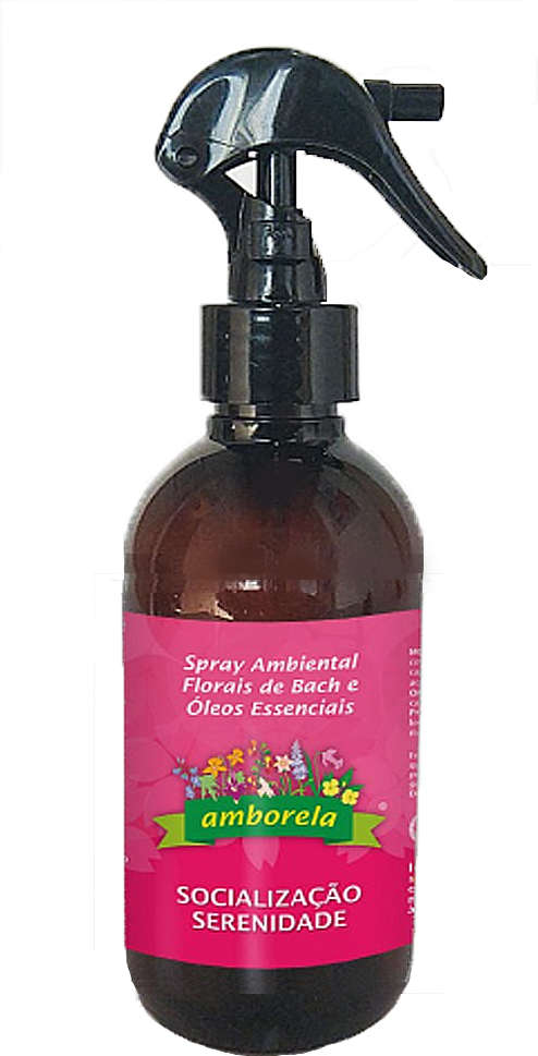 Spray Ambiental Animal Flower Amborela Socialização Serenidade - 200 mL