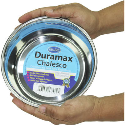 Tigela Inox Chalesco Duramax com Silicone - 875 mL