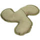 Brinquedo Chalesco Pelúcia Fashion Frisbee para Cães - Tam. Único