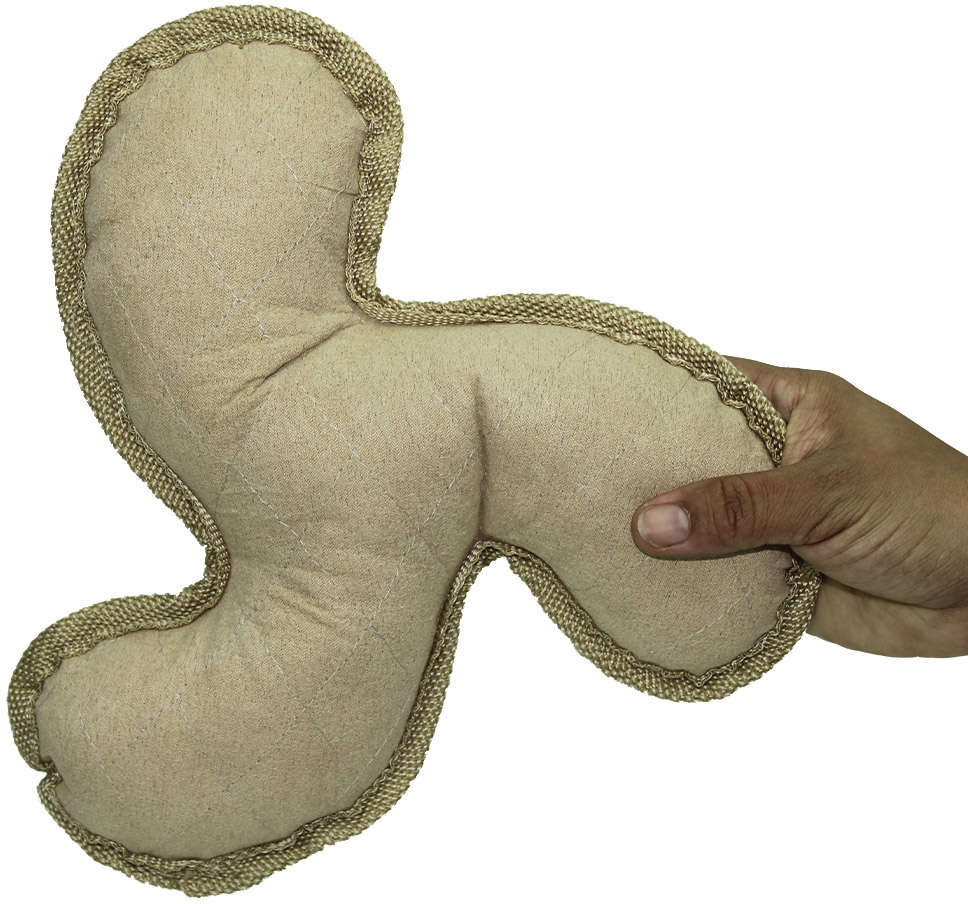 Brinquedo Chalesco Pelúcia Fashion Frisbee para Cães - Tam. Único