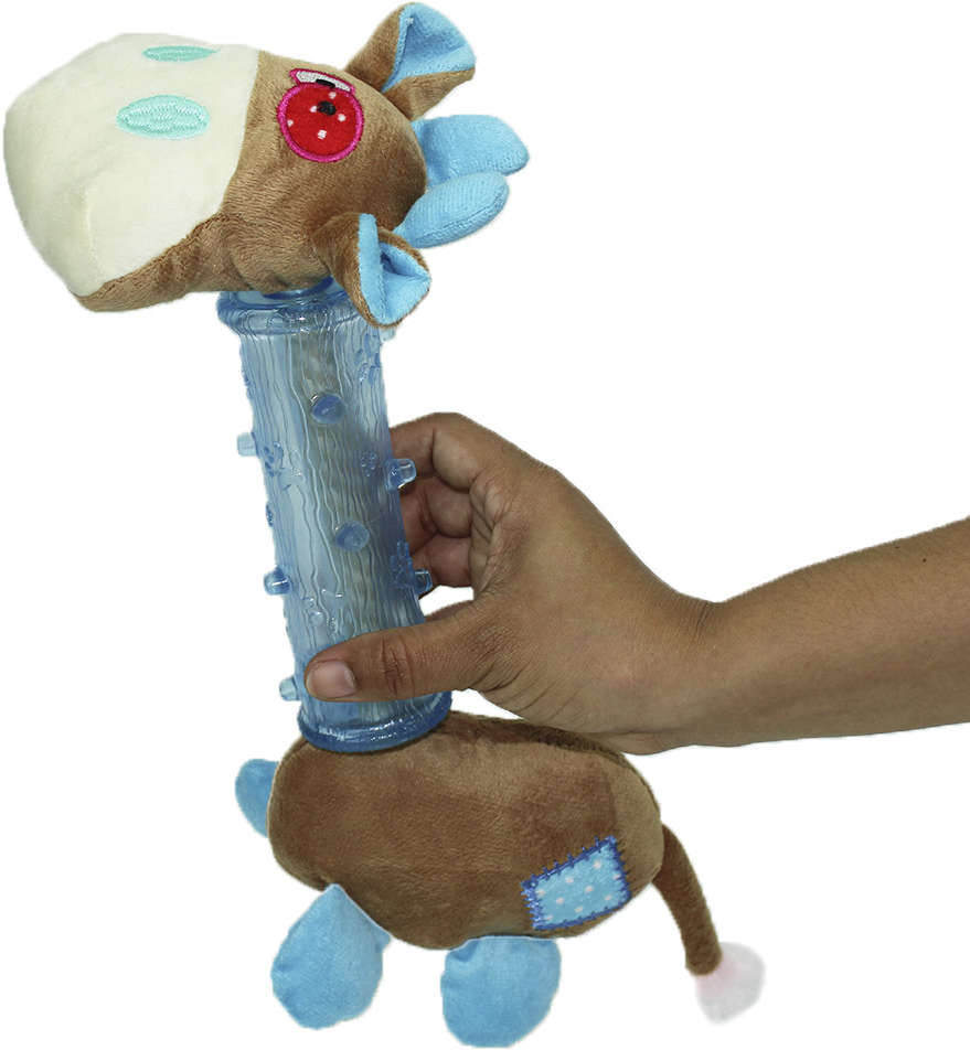 Brinquedo Chalesco Pelúcia Smart Girafales para Cães - Tam. Único