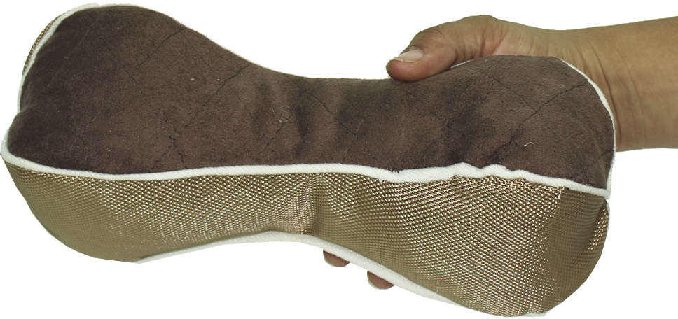 Brinquedo Chalesco Pelúcia Fashion Halteres para Cães - Tam. Único