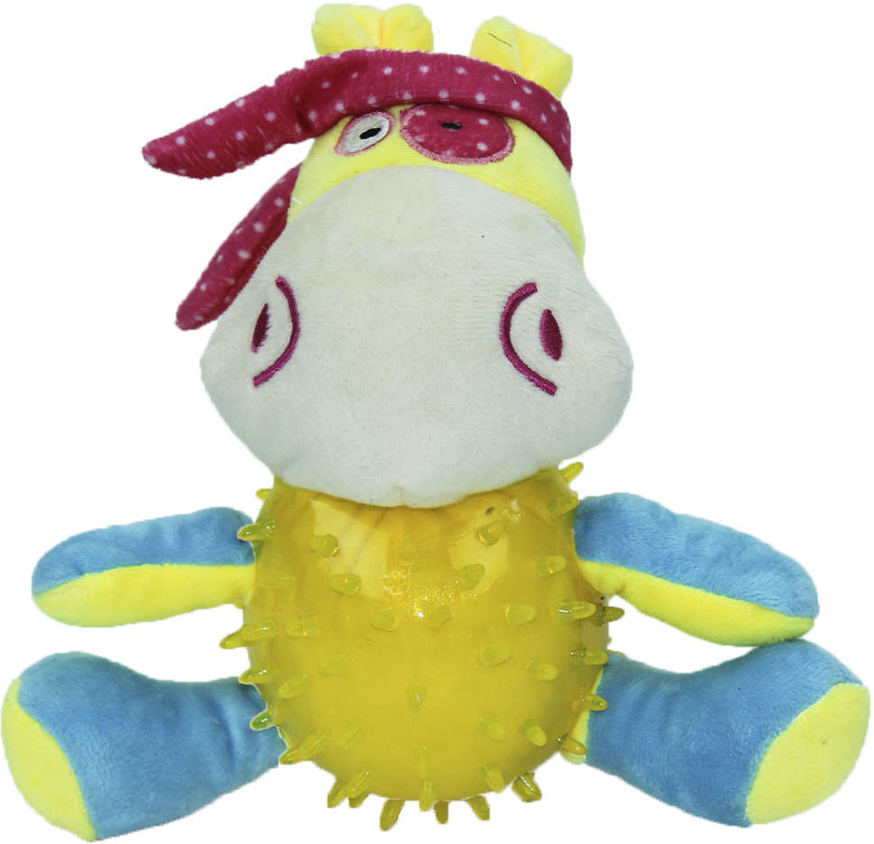 Brinquedo Chalesco Pelúcia Smart Cow para Cães - Tam. Único
