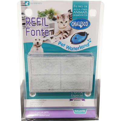 Refil Filtro Chalesco Waterland - 3 Unidades