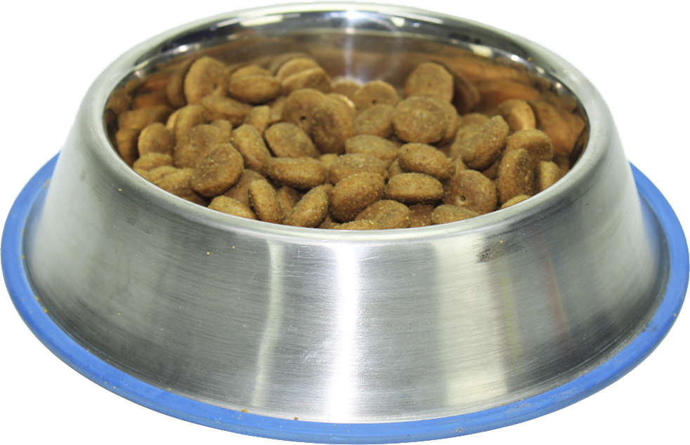 Comedouro Inox Chalesco Duramax com Silicone - 705 mL