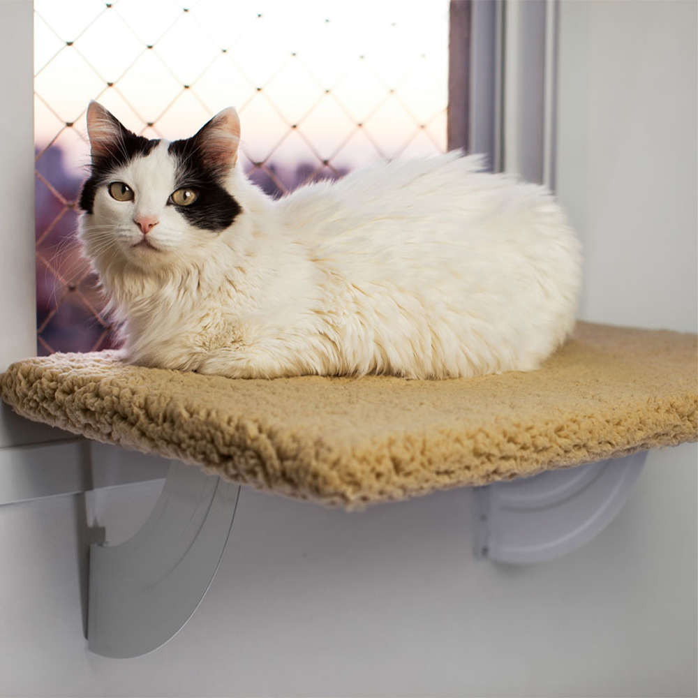 Cama de Janela Spacecat Lunar para Gatos - Tam. Único