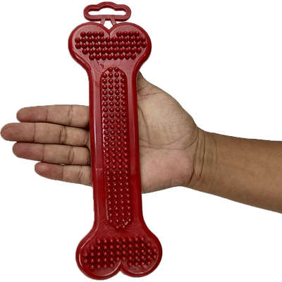 Brinquedo Pet Injet Osso Mass Dental Flex Vermelho - Tam. GG