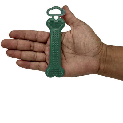 Brinquedo Pet Injet Osso Mass Dental Flex Verde - Tam. PP