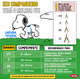 Peitoral Zooz Pets Snoopy Charlie Brown