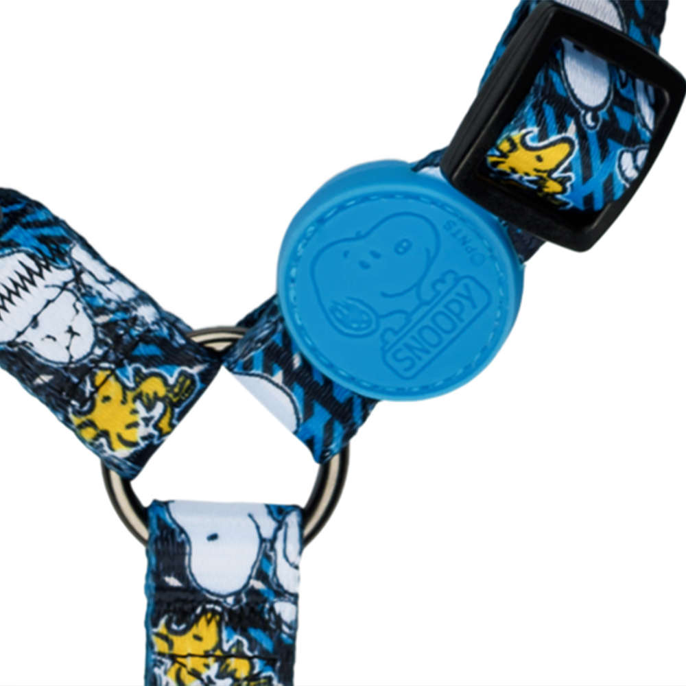 Peitoral Zooz Pets Snoopy Xablue - Tam. PP
