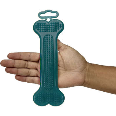 Brinquedo Pet Injet Osso Mass Dental Flex Azul - Tam. G