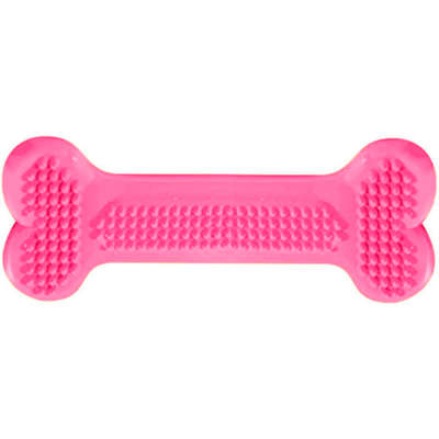 Brinquedo Pet Injet Osso Mass Dental Flex Rosa - Tam. P