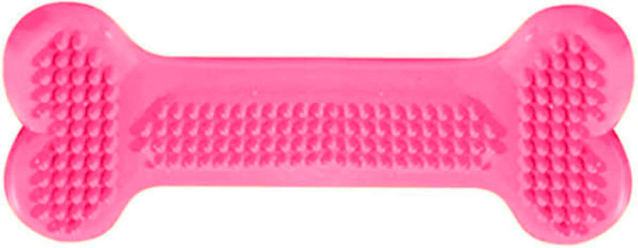 Brinquedo Pet Injet Osso Mass Dental Flex Rosa - Tam. M