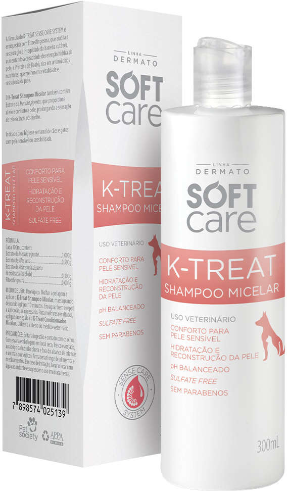 Shampoo Micelar Soft Care K-Treat - 300 mL