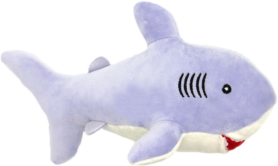 Brinquedo Petwi Pelúcia Tubarão Azul - Tam. Único