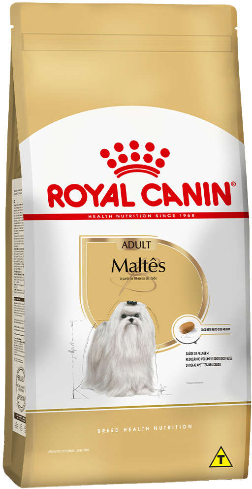 Ração Royal Canin para Cães Adultos da Raça Maltês - 2,5Kg