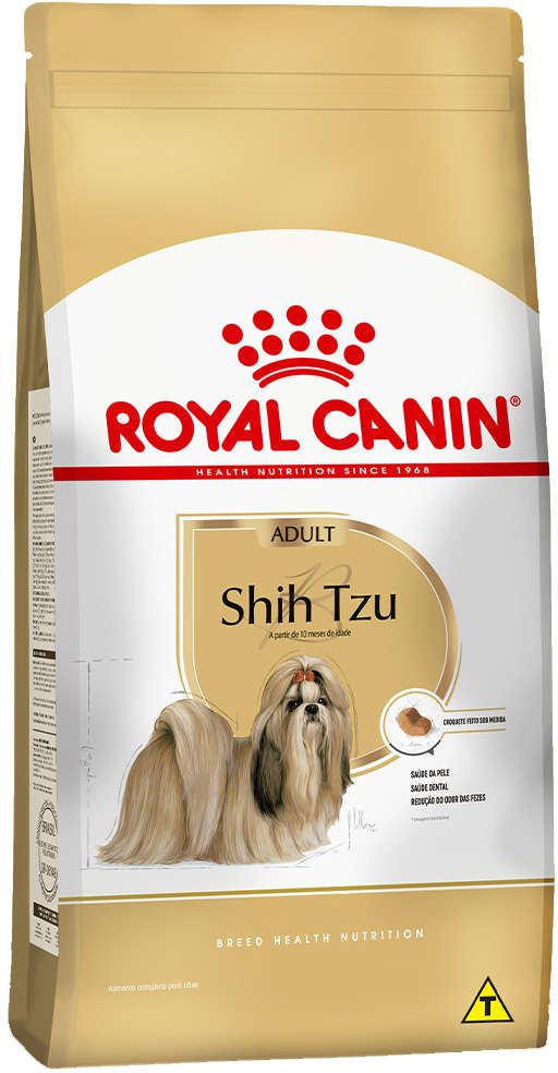 Ração Royal Canin para Cães Adultos da Raça Shih Tzu - 2,5Kg