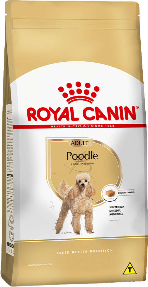 Ração Royal Canin para Cães Adultos da Raça Poodle - 2,5Kg