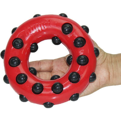 Brinquedo Kong Dotz Circle Vermelho para Cães